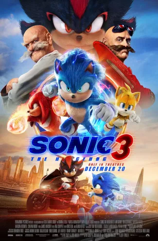 Movie poster for Sonic the Hedgehog 3 Movie poster for Sonic the Hedgehog 3