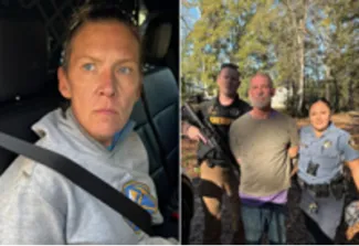 Law enforcement photos of Hailey Diane Cole and Johnny Rankin Morris - Pearl River County Sheriff's Office