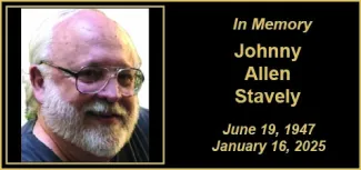 Memorial photo of Johnny Allen Stavely Memorial photo of Johnny Allen Stavely