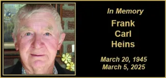 Frank Carl Heins Frank Carl Heins