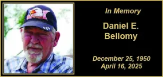 Memorial photo for Daniel ‘Dan’ E. Bellomy Memorial photo for Daniel ‘Dan’ E. Bellomy
