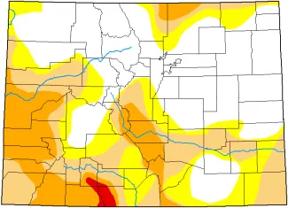 MAP Colorado drought conditions for April 17, 2025 - National Drough Mitigation Center Map of Colorado drought conditions for April 17, 2025 - National Drough Mitigation Center
