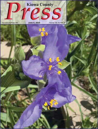 Photo of the week from the June 6, 2025, edition of the Kiowa County Press in Eads, Colorado - Spiderwort blossoms in Kiowa County, Colorado - Chris Sorensen. Photo of the week from the June 6, 2025, edition of the Kiowa County Press in Eads, Colorado - Spiderwort blossoms in Kiowa County, Colorado - Chris Sorensen.