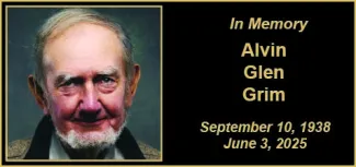 Memorial photo for Alvin Glen Grim