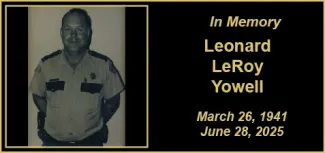 Memorial photo for Leonard LeRoy Yowell