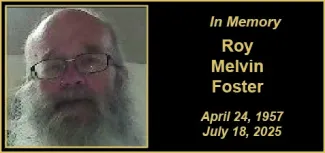 Memorial photo for Roy Melvin Foster Memorial photo for Roy Melvin Foster