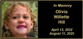 Memorial photo for Olivia Willette Hill