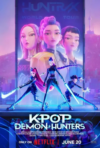 Movie poster for Kpop Demon Hunters Movie poster for Kpop Demon Hunters