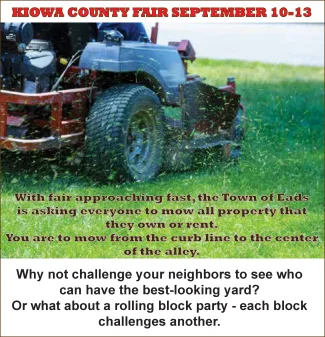 Advertisement for community cleanup