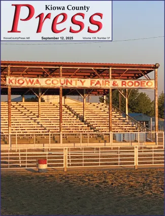 Photo of the week from the September 12, 2025, edition of the Kiowa County Press in Eads, Colorado - Another year has passed, and fair week has returned in Kiowa County, Colorado - Chris Sorensen. Photo of the week from the September 12, 2025, edition of the Kiowa County Press in Eads, Colorado - Another year has passed, and fair week has returned in Kiowa County, Colorado - Chris Sorensen.
