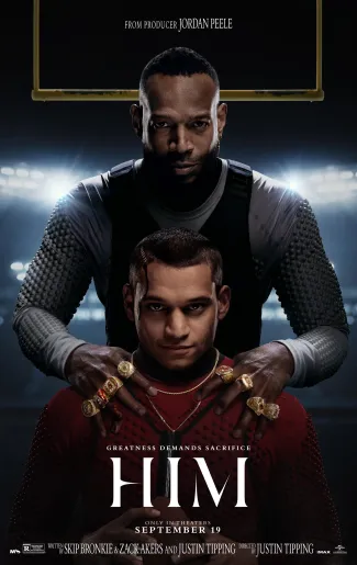 Movie poster for "Him."