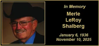 Memorial photo for Merle LeRoy Shalberg