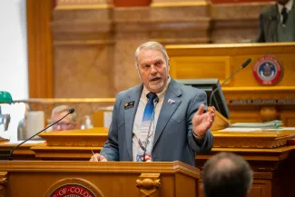 Colorado State Senator Rod Pelton