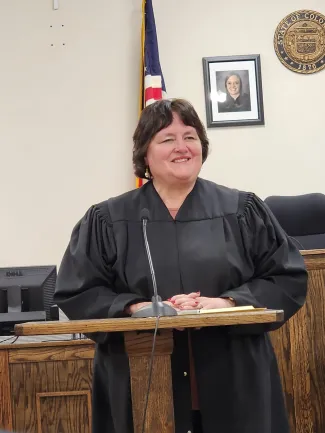 Kiowa County Judge Dawn James
