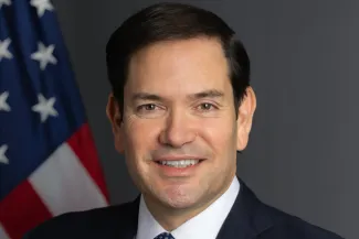 United States Secretary of State Marco Rubio's official portrait
