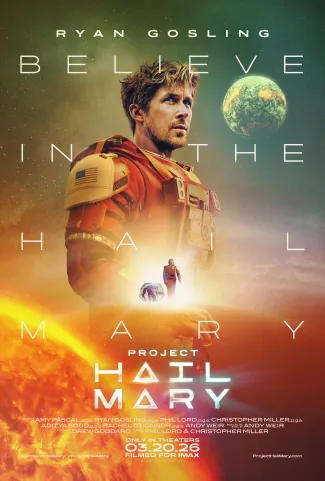 Movie poster for Project Hail Mary