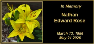 Memorial photo for Nathan Edward Rose