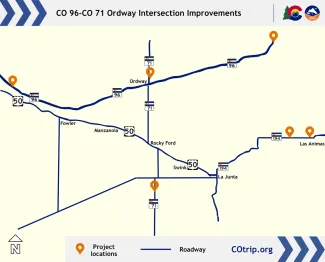 Colorado Department of Transportation culvert improvements in Southeast Colorado