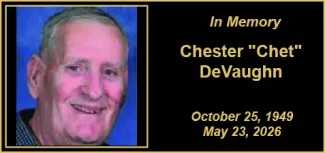 2026-05-30 MEMORY Chester -Chet- DeVaughn