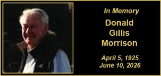 Memorial photo for Donald G. Morrison