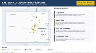 2026-06-23 GRAPHIC Eastern Colorado storm reports