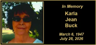 2026-07-30 MEMORY Karla Jean Buck