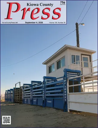 Photo of the week from the September 4, 2026, edition of the Kiowa County Press in Eads, Colorado - Somehow, another year has come and gone, and it’s once again time for the annual Kiowa County Fair and Rodeo. - Chris Sorensen.