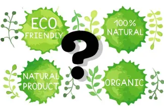 PROMO 64J1 Environment - Question Mark Eco Friendly Natural Organic Words Logos - iStock - Happiestsim PROMO Environment - Question Mark Eco Friendly Natural Organic Words Logos - iStock - Happiestsim
