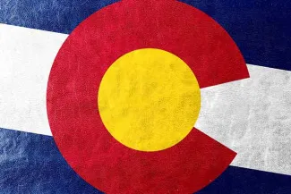 PROMO 64J1 Flag - Colorado State - iStock - PromesaArtStudio PROMO Flag - Colorado State - iStock - PromesaArtStudio