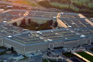 PROMO Military - Pentagon Building Washington DC Army Navy Airforce Marines - iStock - icholakov