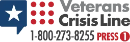 Veterans Crisis Line 1-800-273-8255 - Press 1