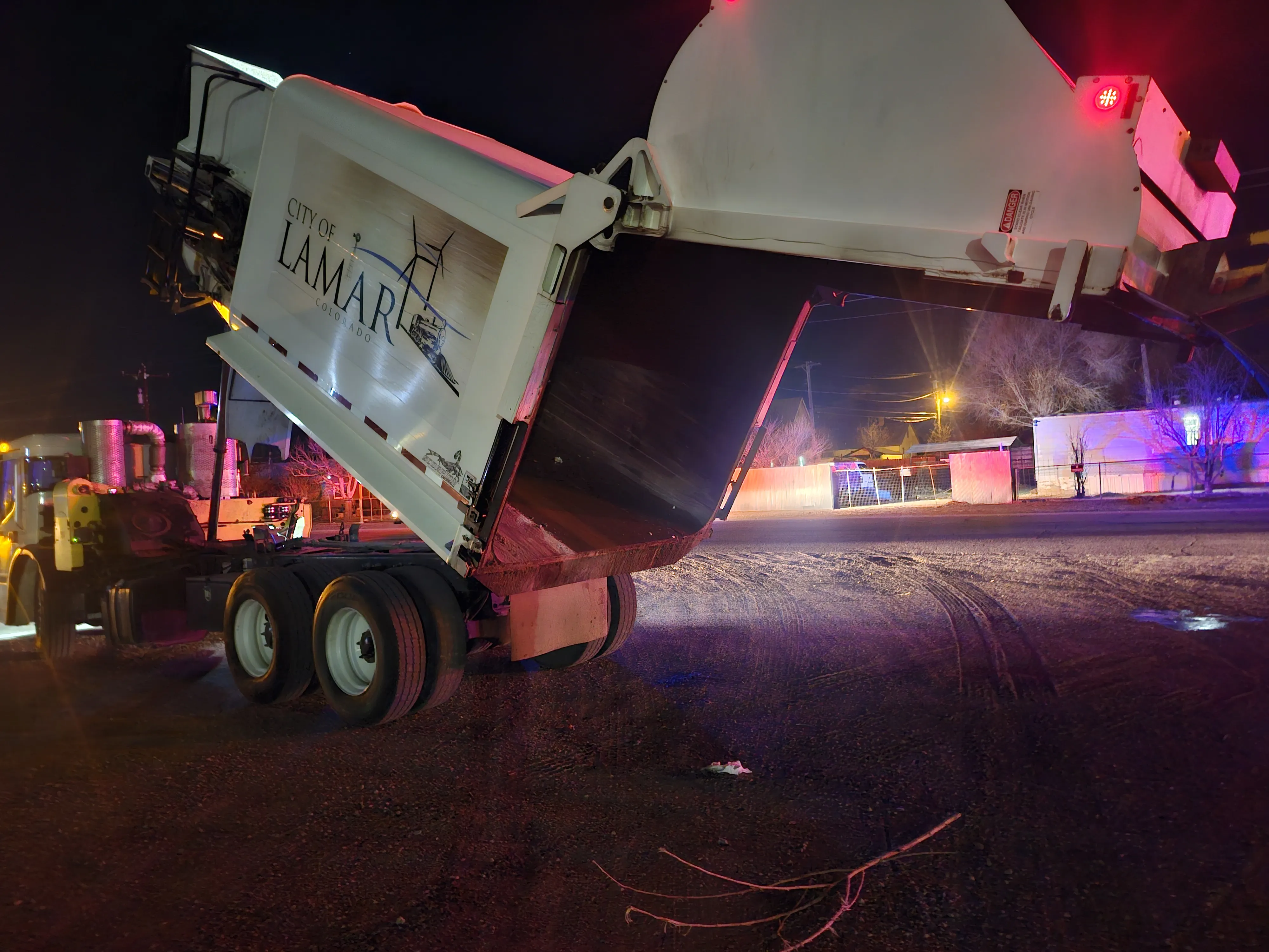 City of Lamar sanitation truck