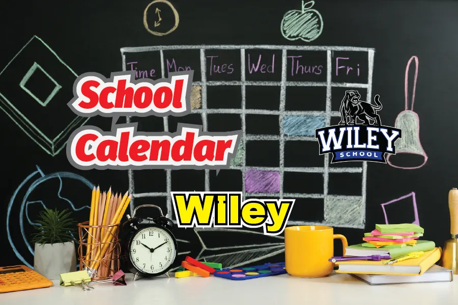 Concept art for the Wiley School Calendar