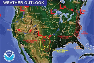 Weather Outlook - May 29, 2016