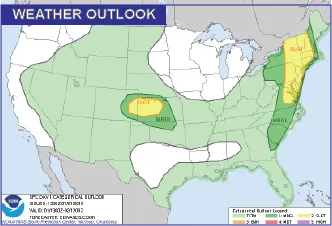 Weather Outlook - July 1, 2016