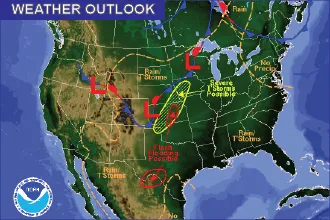 Weather Outlook - August 19, 2016