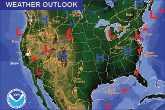 Weather Outlook - October 2, 2016