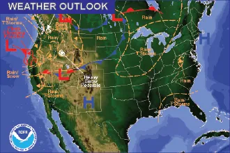 Weather Outlook - October 15, 2016
