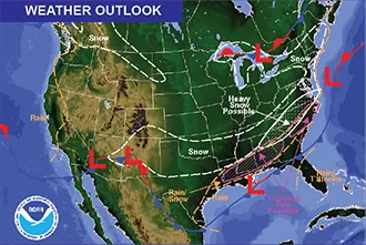 Weather Outlook - January 6, 2017