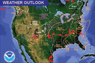 Weather Outlook - January 16, 2017