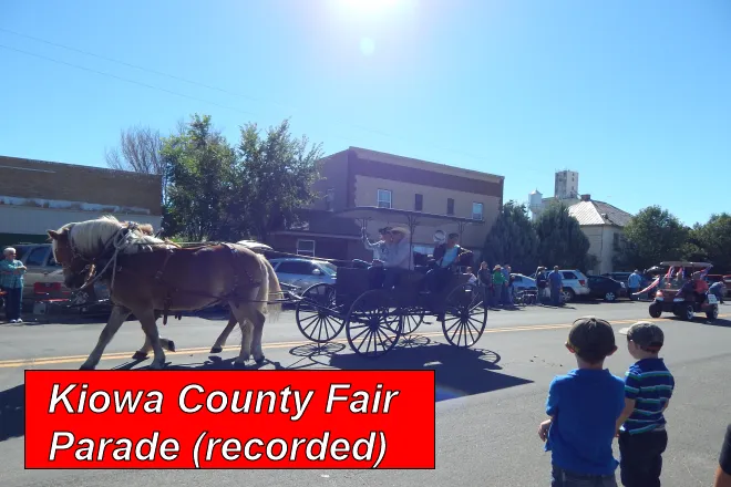 PROMO - Recorded - 2017 Kiowa County Fair Parade September 9, 2017