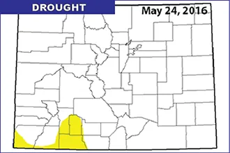 Drought Map - May 24, 2016