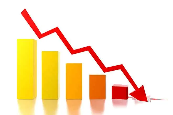 Promo 64J1 Business - Chart Graph Decline Money Economy Stock Market - iStock - Geerati