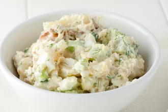 Bowl of potato salad